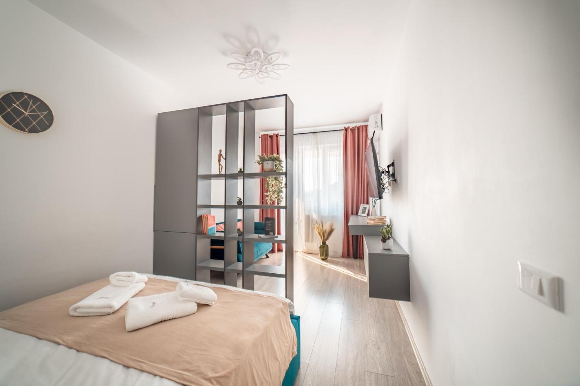 Cozy Apartments At Q Residence - Palas Mall Iasi Eksteriør billede